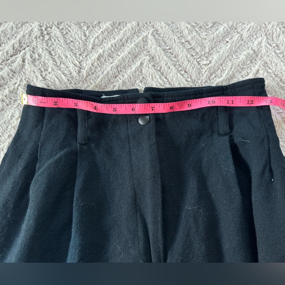 Rare Mignon Wide Leg 100% Pure Wool Pants - Picture 8 of 10